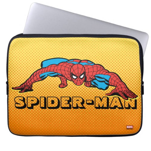 Spider_Man Retro Crouch Laptop Sleeve