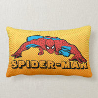 Spider-Man Retro Crouch Lumbar Pillow