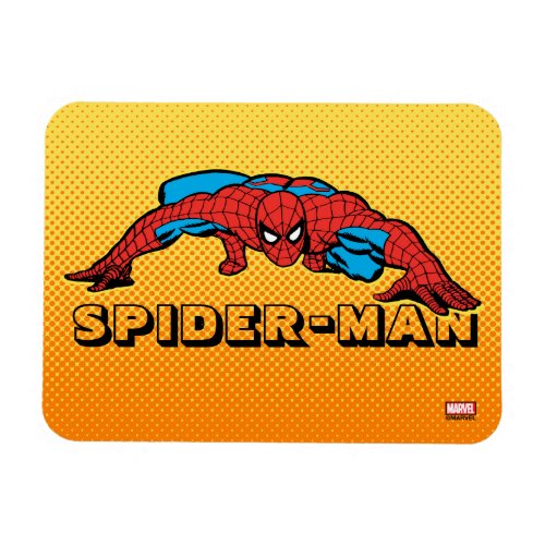 Spider_Man Retro Crouch Magnet