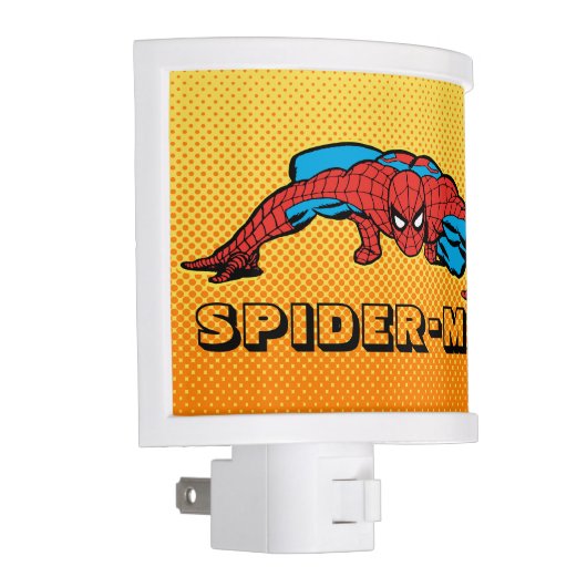Spider-Man Retro Crouch Night Light (Right)