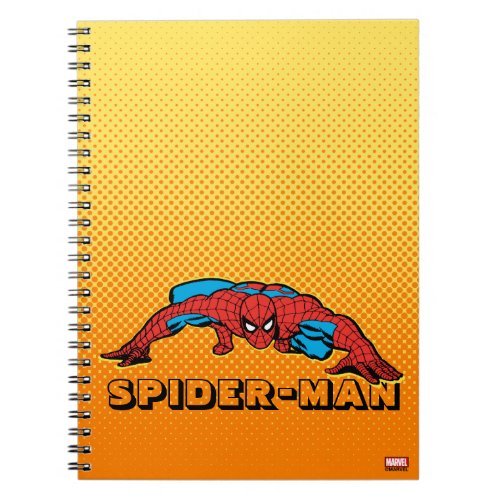 Spider_Man Retro Crouch Notebook