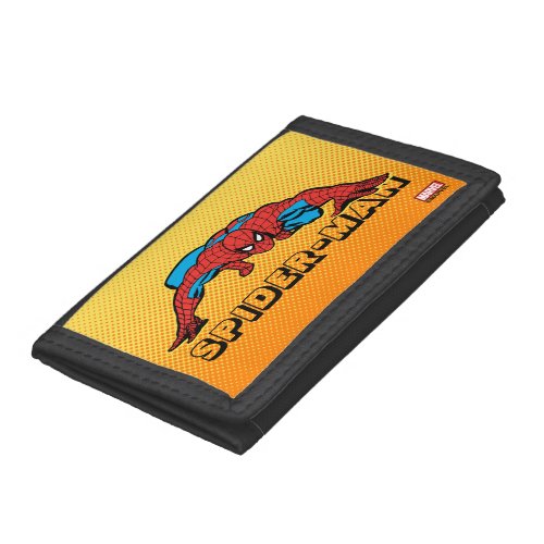 Spider_Man Retro Crouch Tri_fold Wallet