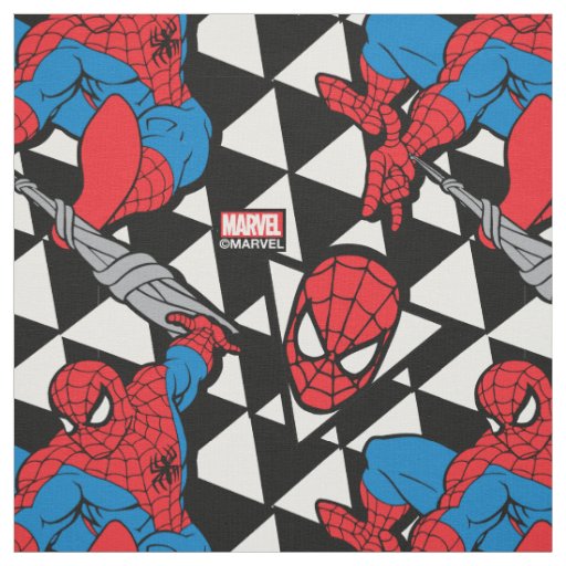Marvel Spiderman Web Fabric by the yard