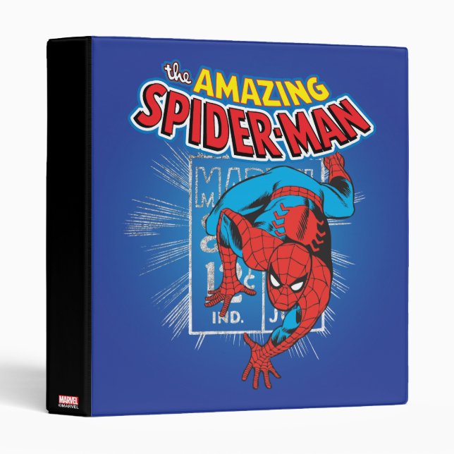 Spider-Man Retro Price Graphic Binder (Front/Spine)
