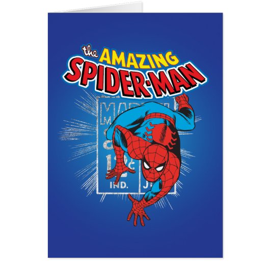 Spider-Man Retro Price Graphic Cards (Front)