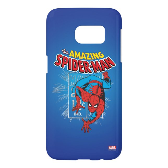 Spider-Man Retro Price Graphic Case-Mate Samsung Galaxy Case (Back)