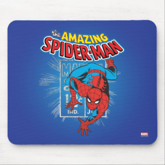 Spider-Man Retro Price Graphic Mouse Pad