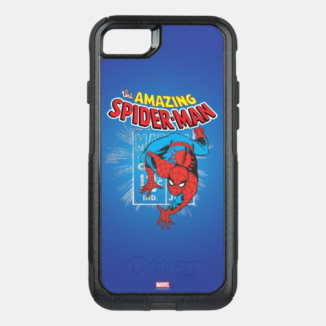 Spider-Man Retro Price Graphic Otterbox iPhone Case (Back)