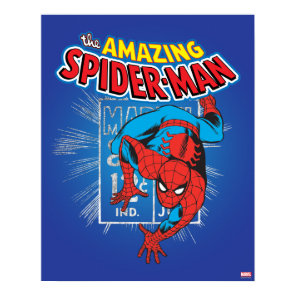 Spider-Man Retro Price Graphic Poster