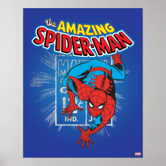 Spider-Man Retro Price Graphic Poster
