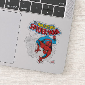 Spider-Man Retro Price Graphic Sticker