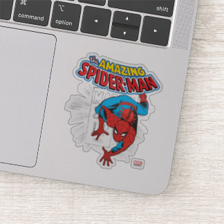 Spider-Man Retro Price Graphic Sticker