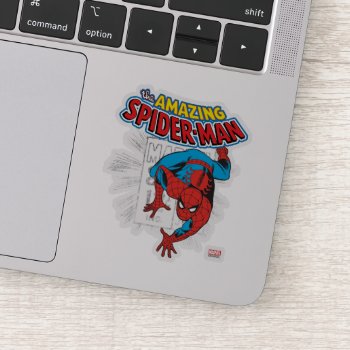 Spider-man Retro Price Graphic Sticker by marvelclassics at Zazzle