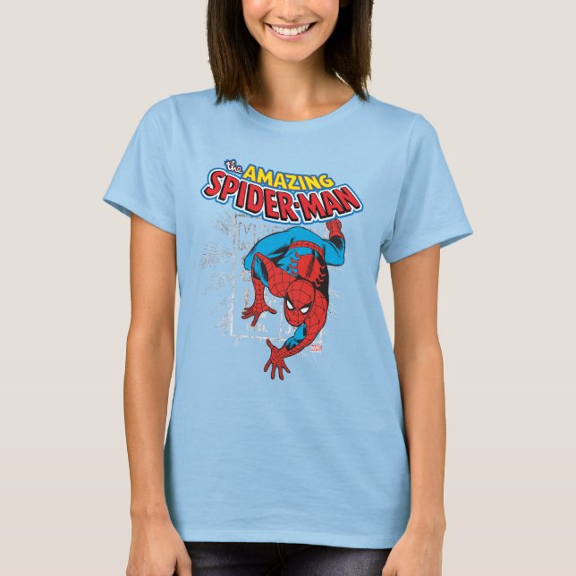 Spider-Man Retro Price Graphic T-Shirt (Front)