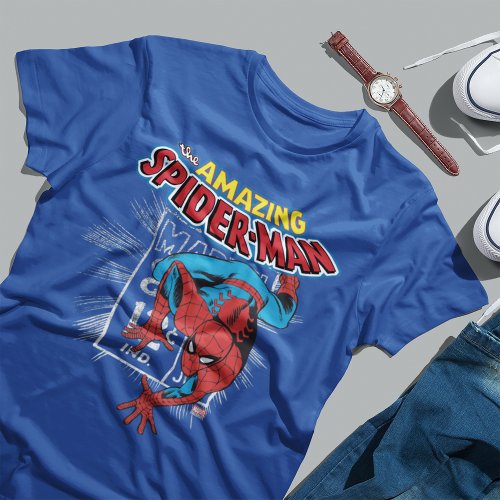 Spider_Man Retro Price Graphic T_Shirt