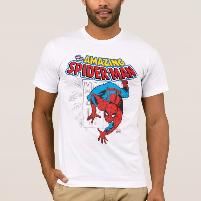 Spider-Man Retro Price Graphic T-Shirt (Front)