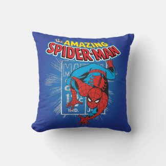 Spider-Man Retro Price Graphic Throw Pillow