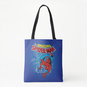 Spider-Man Retro Price Graphic Tote Bag