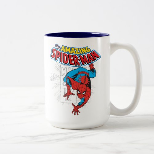 Spider_Man Retro Price Graphic Two_Tone Coffee Mug