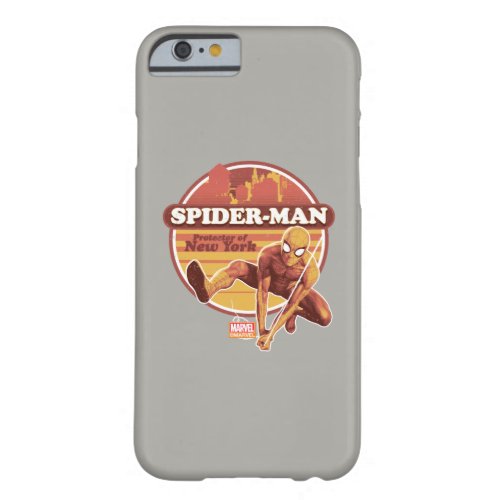 Spider_Man  Retro Protector Of New York Graphic Barely There iPhone 6 Case