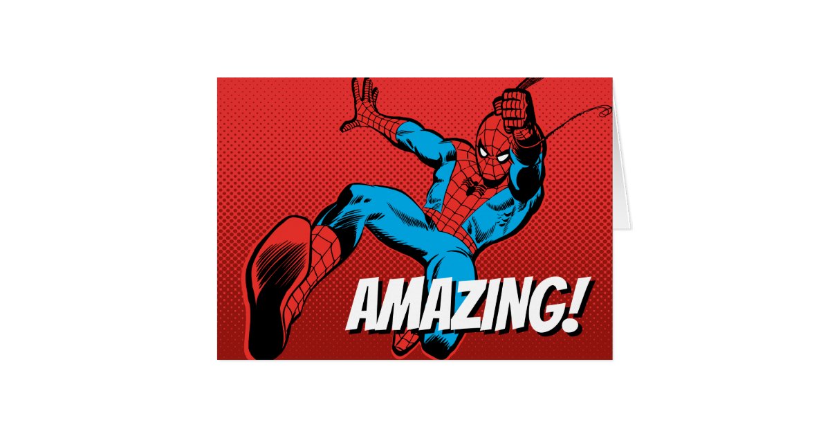 Retro Spider-Man Wall Crawl Sticker, Zazzle