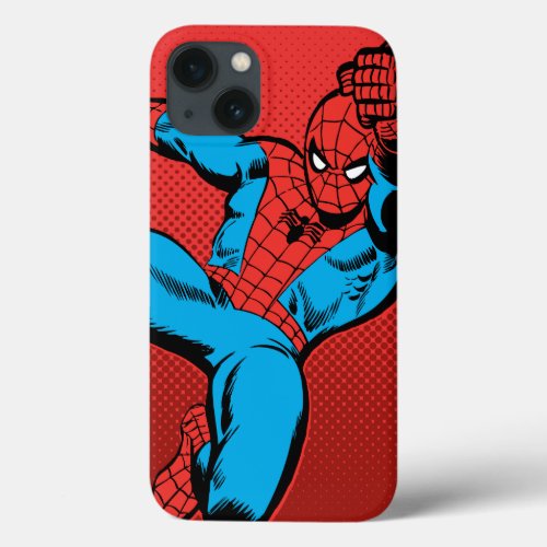 Spider_Man Retro Swinging Kick iPhone 13 Case