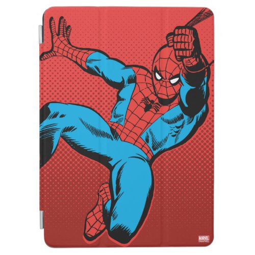 Spider_Man Retro Swinging Kick iPad Air Cover