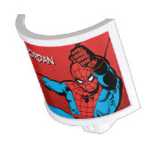 Spider-Man Retro Swinging Kick Night Light (Angled)