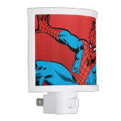 Spider-Man Retro Swinging Kick Night Light (Right)