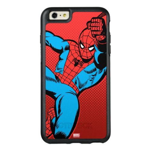 Spider_Man Retro Swinging Kick OtterBox iPhone 66s Plus Case