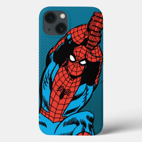 Spider_Man Retro Web Swing iPhone 13 Case