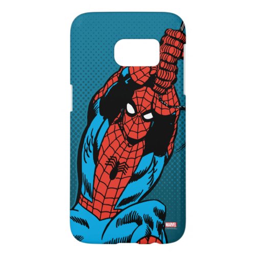 Spider_Man Retro Web Swing Samsung Galaxy S7 Case