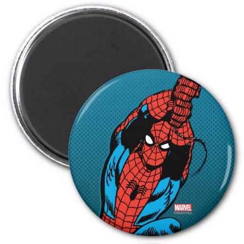 Spider_Man Retro Web Swing Magnet