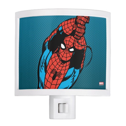 Spider-Man Retro Web Swing Night Light (Front)