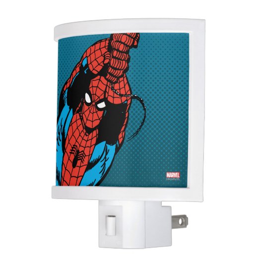 Spider-Man Retro Web Swing Night Light (Left)