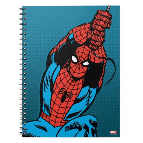Spider_Man Retro Web Swing Notebook