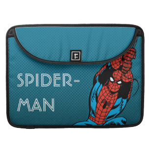 Spider-Man Retro Web Swing Sleeve For MacBook Pro