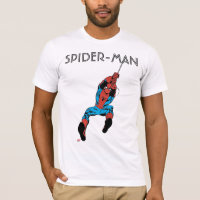 Spider-Man Retro Web Swing T-Shirt