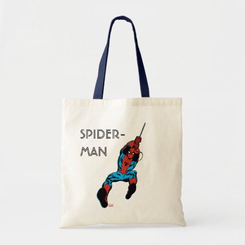 Spider_Man Retro Web Swing Tote Bag