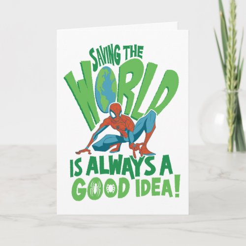 Spider_Man  Saving The World Card