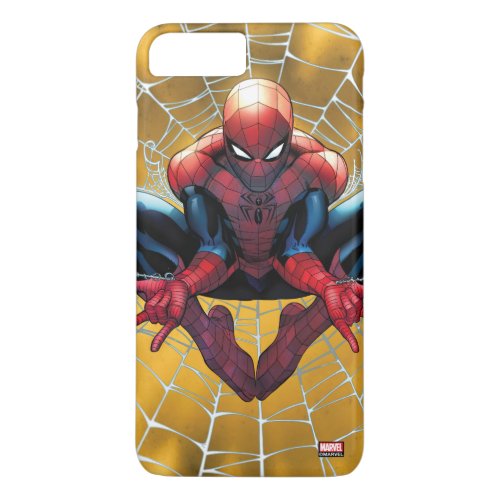Spider_Man  Sitting In A Web iPhone 8 Plus7 Plus Case