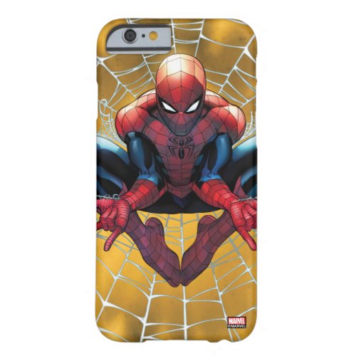 Spider_Man  Sitting In A Web Barely There iPhone 6 Case
