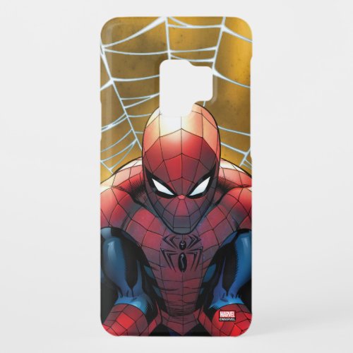 Spider_Man  Sitting In A Web Case_Mate Samsung Galaxy S9 Case