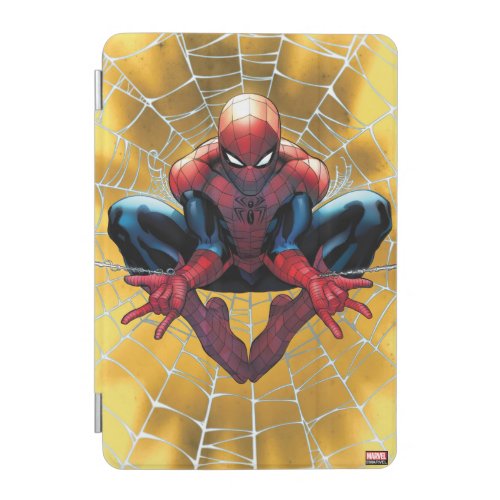 Spider_Man  Sitting In A Web iPad Mini Cover