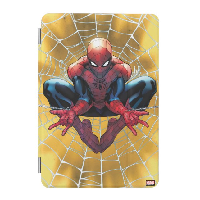 Spider-Man | Sitting In A Web iPad Mini Cover (Front)