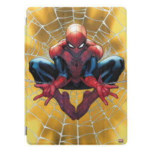 Spider-Man   Sitting In A Web iPad Pro Cover