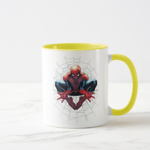 Spider_Man  Sitting In A Web Mug