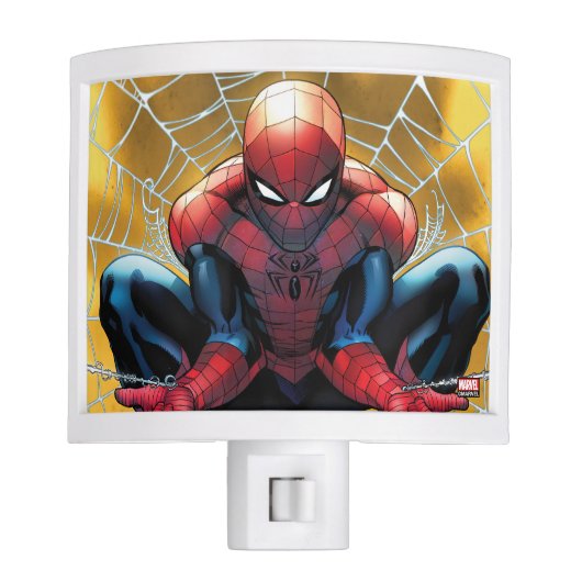 Spider-Man | Sitting In A Web Night Light (Front)