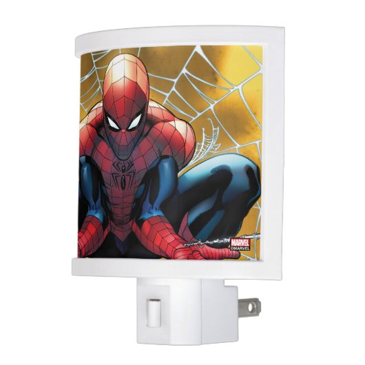Spider-Man | Sitting In A Web Night Light (Left)