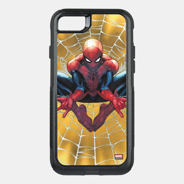 Spider-Man | Sitting In A Web Otterbox iPhone Case (Back)